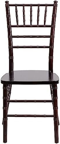 Flash Furniture HERCULES Series Walnut Wood Chiavari Chair