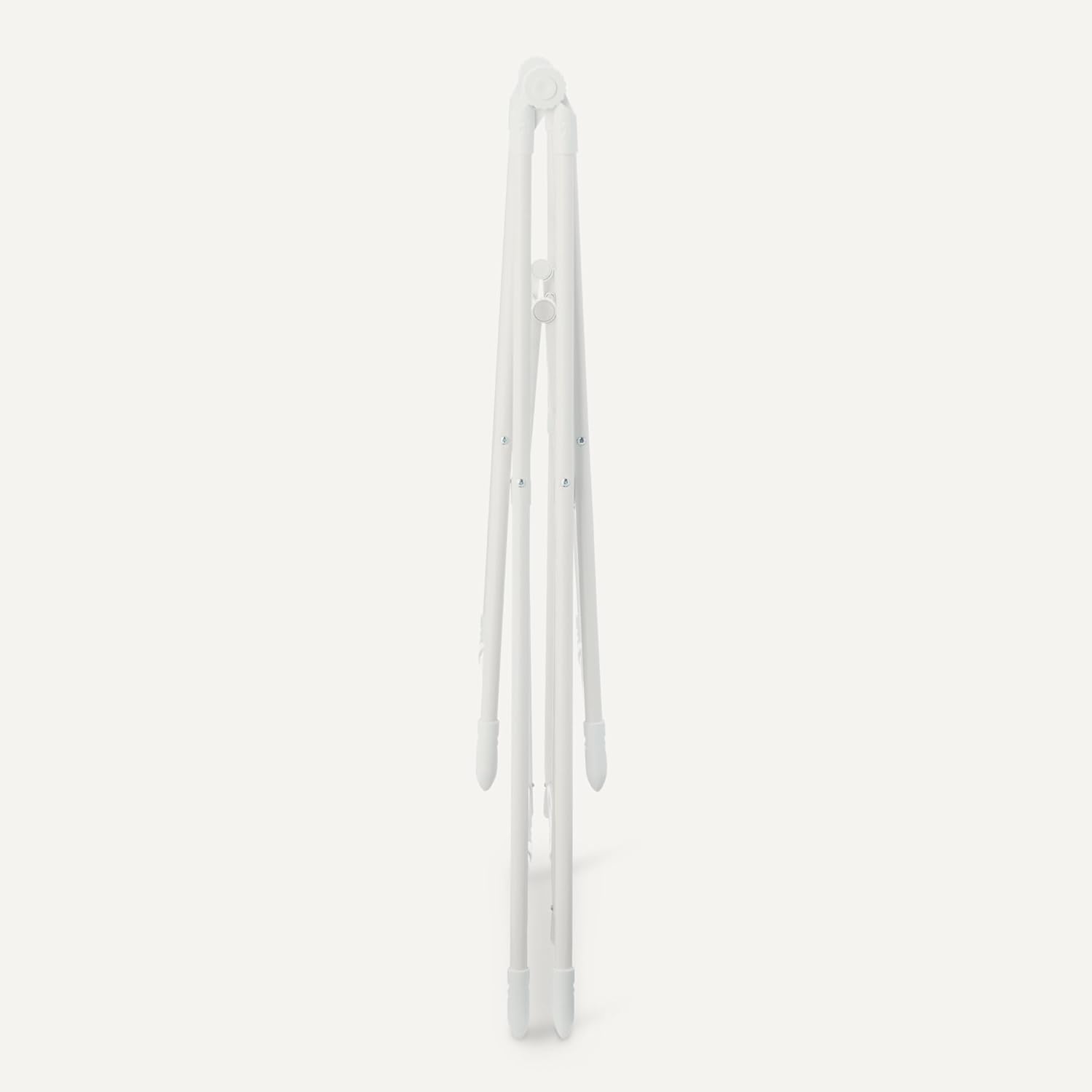 Amazon Basics Foldable 2-Wing Metal Clothes Drying Rack, 61x23.6x39.3 inches, White