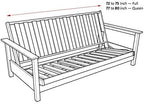 Full Size - Otis Haley 150 Futon Mattress