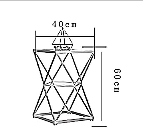Telephone Table, Square Side Table,Tempered Glass Coffee Table,Telephone Tabl...