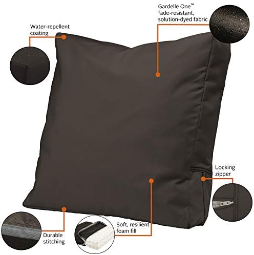 Classic Accessories Ravenna Water-Resistant Patio Lounge Chair/LoveSeat Back ...