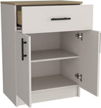 Mid-Century Pantry Cabinet, Saving Space Storage Cabinet for Kitchen Entryway Hallway,for Kitchen Home