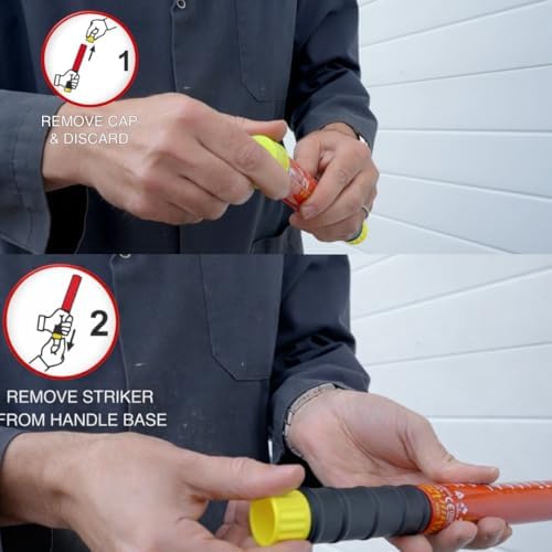 Element E100 | Compact Fire Safety Stick – Extended Discharge | Portable, Lig...