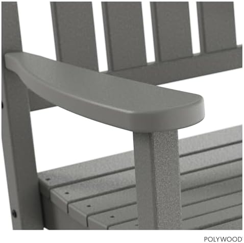 POLYWOOD Presidential Rocking Chair in Slate Grey