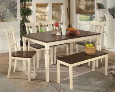 Signature Design by Ashley Whitesburg Cottage Rectangular Dining Bench, Brown...