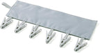 Portable Hanger Clips Travel Clothesline Folding Towel Drying Rack Hanging Dry Rack