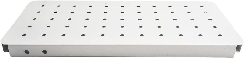Storage Pegboard for Wall Organization, 14.2" X 7.1" Magnetic-Friendly Steel Panel for DIY Crafts, Mail