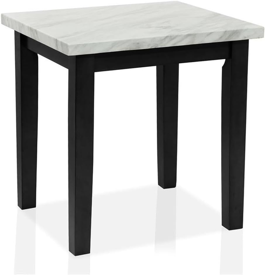 Furniture of America Korlyn Wood 3-Piece Coffee Table Set in White