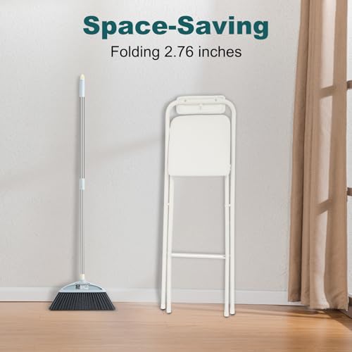 29" Tall Chair,Cushioned Padded Folding Bar Stool,Bar Stool,Portable Fol...