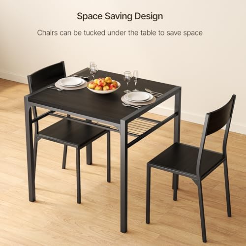 Gizoon 4-Piece Dining Table Set for 4, Kitchen Table