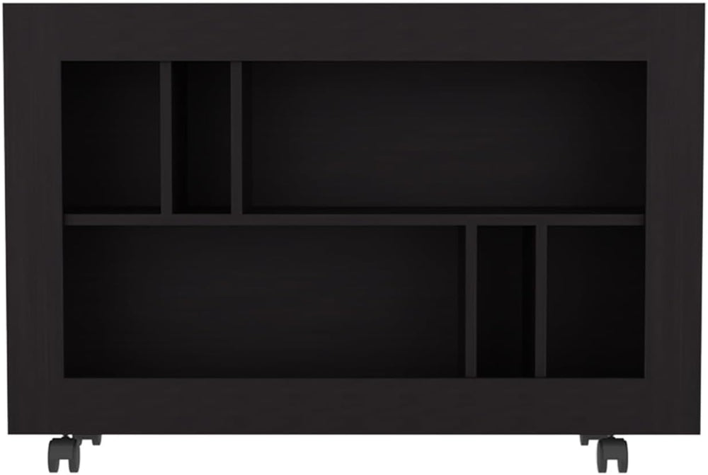 Console Table Cart, 5 Shelves, 4 Casters,for Kitchen