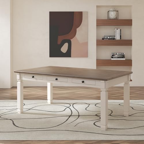 Signature Design by Ashley Bolanburg 6-Person Farmhouse Dining Table
