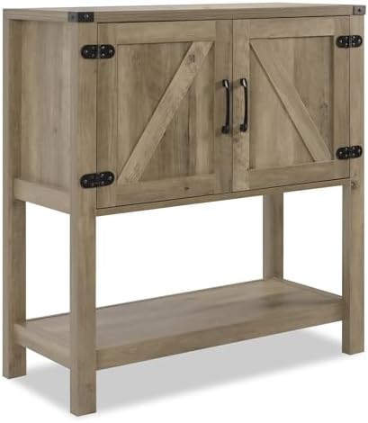 Mufico Sofa Table Console Table,Coffee Bar Cabinet,31.5 L x 13.8 D x 34.65 H ...