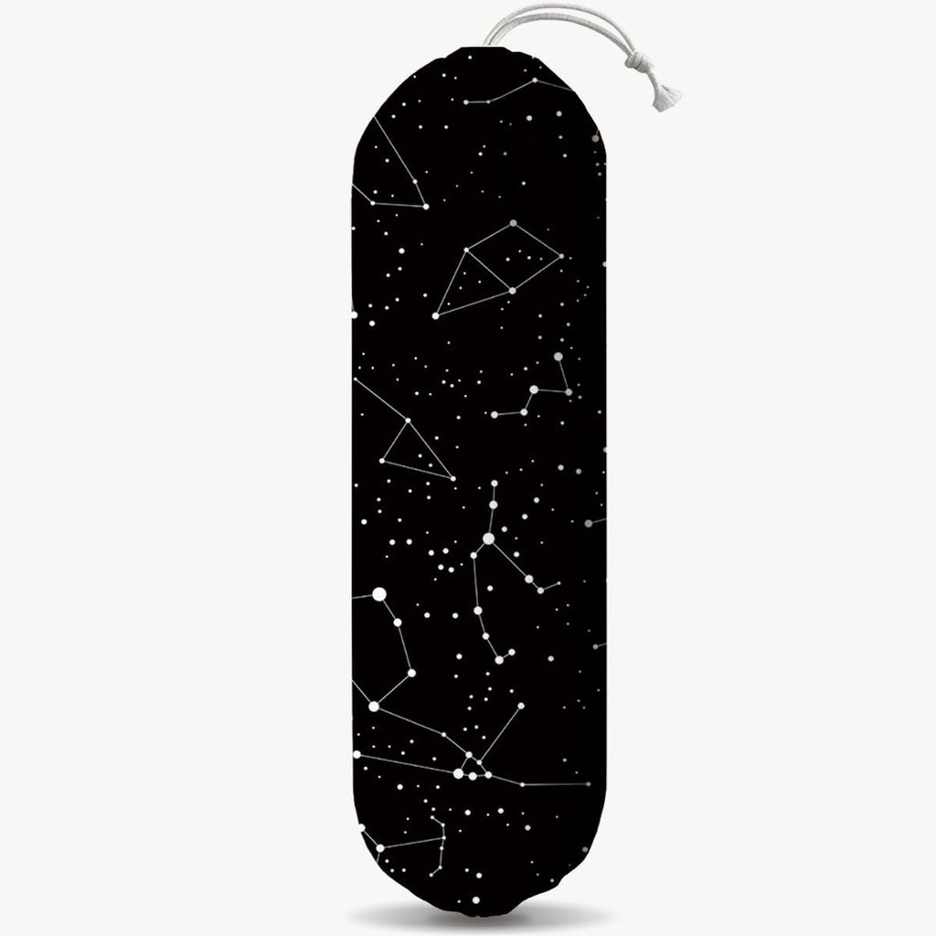 Constellation Stars Plastic Bag Holder, Astrology Reusable Grocery Garbage Bags Holder, Wall Mount Plastic Bags Organizer, Kitchen Housewarming Gift for Women, Kitchen Pattern Garbage Bag 55