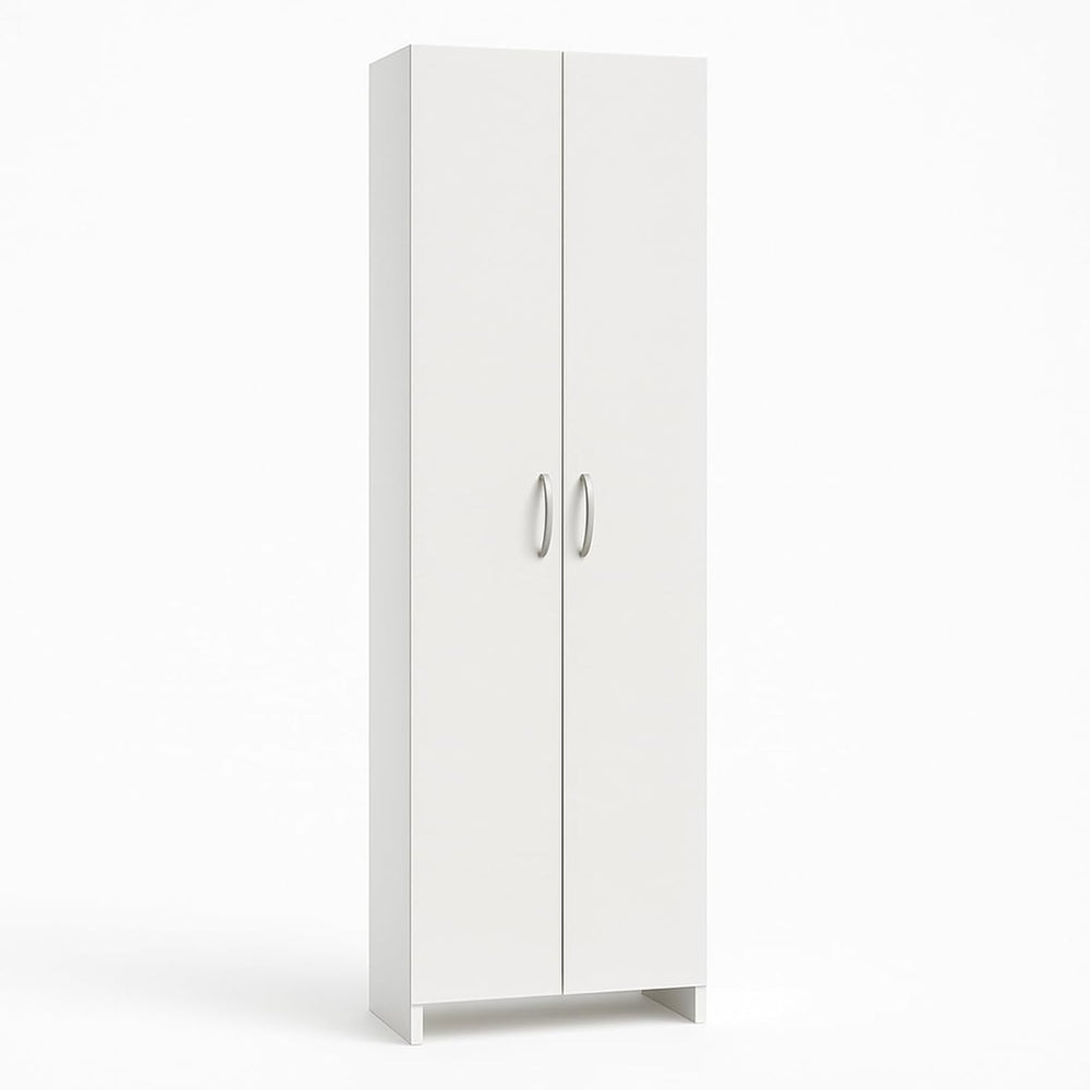Decorotika 72" Modern Tall Pantry Cabinet with Doors, Freestanding Kitch...