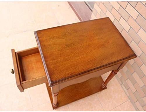 Telephone Table, European Style Sofa Side Table,Square Telephone Table,Living...