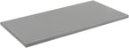 Global Industrial Adjustable Height Workbench C-Channel Leg, 48" W x 30" D, 1-3/4" Steel Top with Square Edge, 2000 Lbs. Capacity, Gray, Industrial Workbench