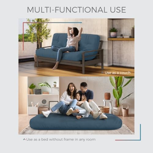 Royal Sleep Products by The Futon Factory | 10 inch Pocket Coil Futon Mattres...
