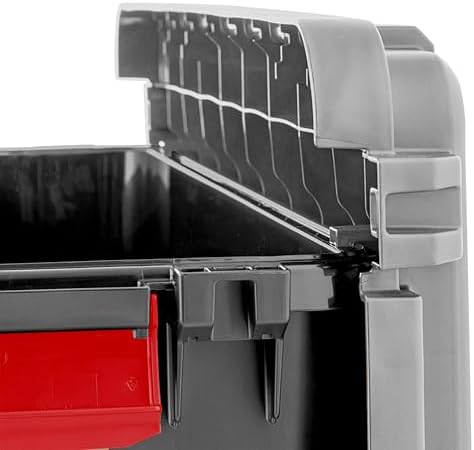 IRIS USA 2-Pack 15 Gallon Lockable Storage Trunk TrailBox, Dark Gray/Gray | K...