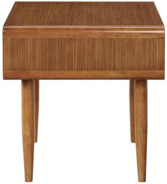 Boraam Alborg End Table - Rich Walnut Finish