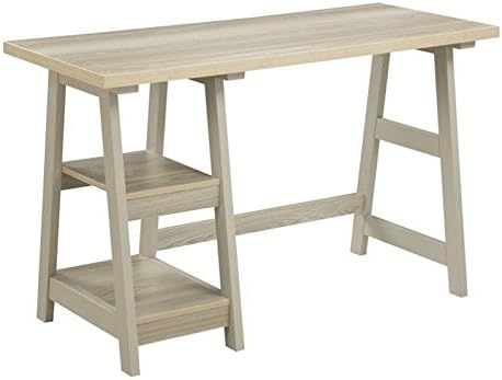 Convenience Concepts Designs2Go Desk, 47", Weathered White