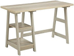 Convenience Concepts Designs2Go Desk, 47", Weathered White