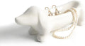 Dachshund Ring Holder, Weiner Dog Ceramic Trinket Tray for Women Men