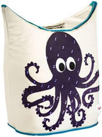 3 Sprouts Baby Laundry Hamper, Handles and Lid, Storage Basket, Octopus | Handles and lid, Large storage basket, Toy bin, Nursery room decor, Baby clothes organizer, Bedroom or playroom storage