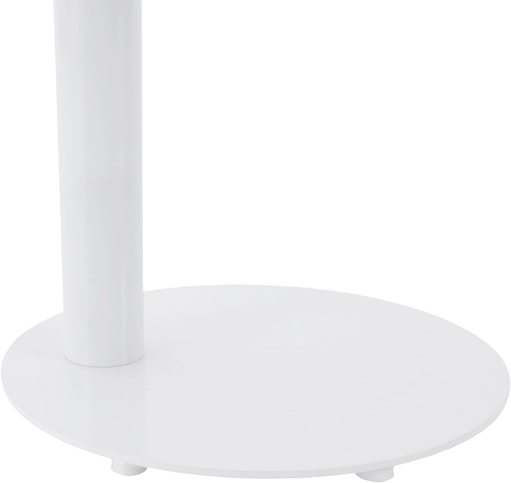 Modern C-Shaped End Table,Slim Tray Metal Sofa Couch End Table for Living Roo...