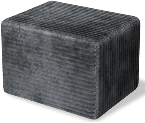 WLIVE 26'' Ottoman, Lightweight, Movable Foot Rest Stool for Living R...