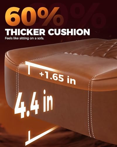 GTPLAYER Big and Tall Gaming Chair with Footrest, Ergonomic Office Desk Chair...