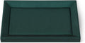 Flat Tray For Jewelry, Leather Tray,Premium Green Jewelry Tray,Stackable Jewelry Trays For Watch,Necklace,Ring,Pendants