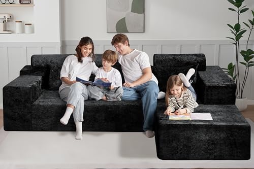 HABUTWAY 105" L-Shape Modular Sectional Sofa Couch for Living Room,No As...