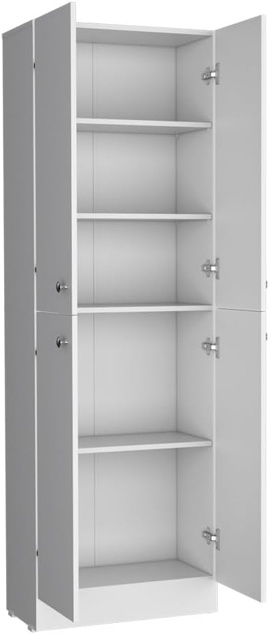 Modern Elegant Pantry Cabinet, Storage Cabinet for Kitchen Entryway Hallway,f...