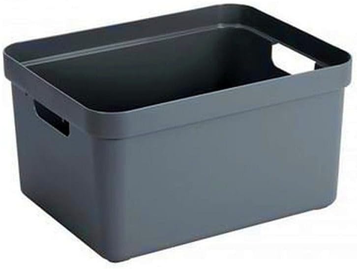 Sunware Sigma Home Storage Box, Anthracite, 32 Litre