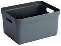 Sunware Sigma Home Storage Box, Anthracite, 32 Litre
