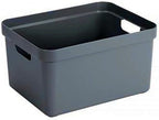 Sunware Sigma Home Storage Box, Anthracite, 32 Litre