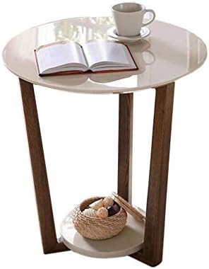 Telephone Table, Round Sofa Side End Tables Coffee Table/Nightstand,Plant/Tel...