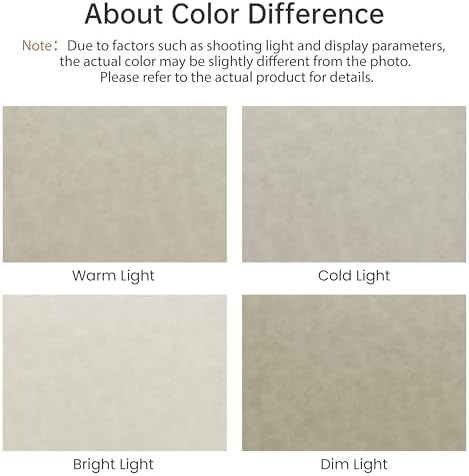 VKNOW Modern Dining Chairs Set of 4 with Rubberwood Legs, Beige