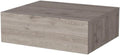 Vienna 1-Drawer Manufactured Wood Floating Nightstand, Light Gray