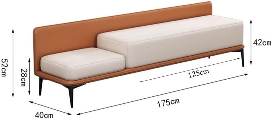 Modern Bed End Stool Modern Bedside Bench Bedroom Entrance Shoe Long Sofa Ent...