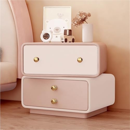 Bedside Table, Rotatable Night Stand, Large Capacity Side Table for Bedroom, ...