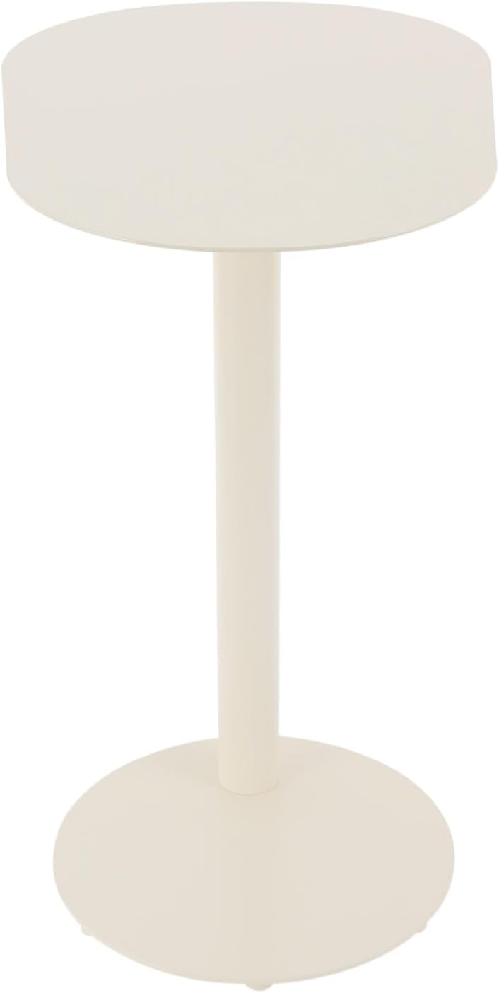 C-Shaped Metal Side Table, Small Sofa End Table Coffee Table for Couch, Moder...