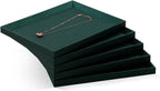 Flat Tray For Jewelry, Leather Tray,Premium Green Jewelry Tray,Stackable Jewelry Trays For Watch,Necklace,Ring,Pendants