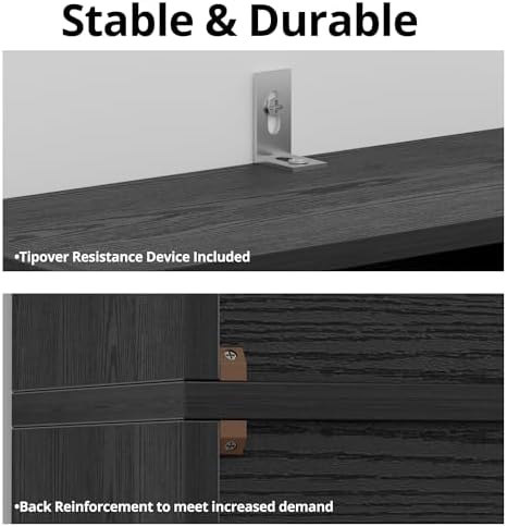 IRONCK Bookshelves and Bookcases Floor Standing 6 Tiers Display Storage Shelves 70 in Tall Bookcase Home Decor Furniture for Home Office, Living Room, Bed Room