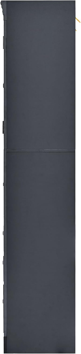 JIJIWANG 78" Tall Freestanding Kitchen Pantry Storage Cabinet,Multifunct...