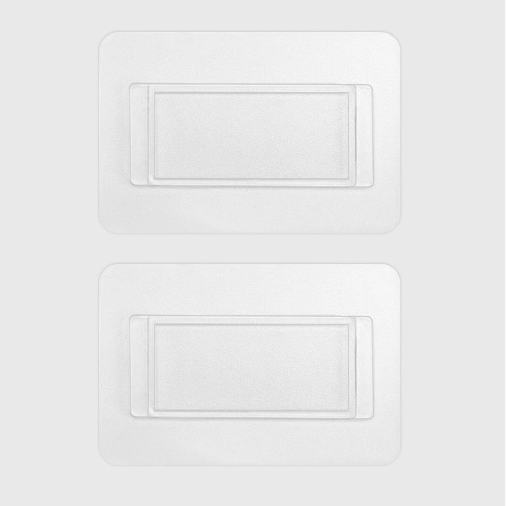 Replacement Adhesive Strip for Black Blue Toothbrush Holder Toothpaste Dispenser Wall Mounted (2 PCS)
