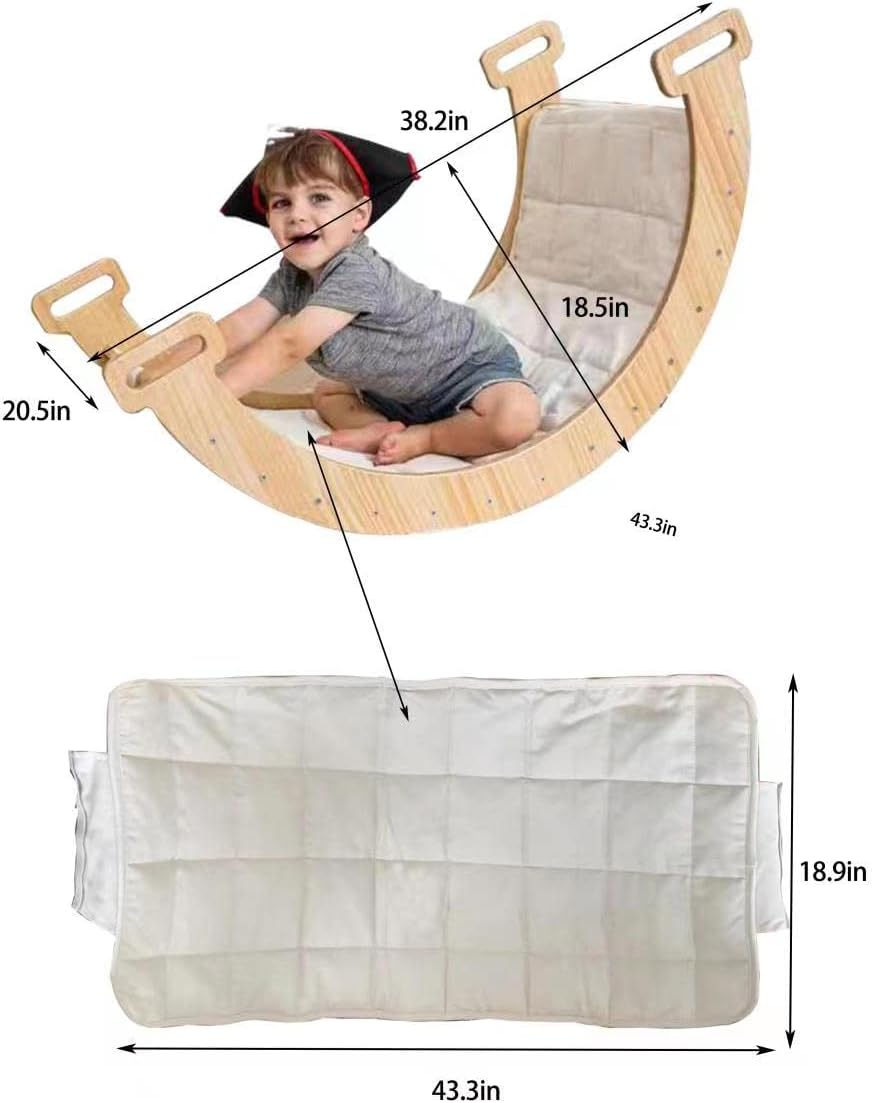 Avenlur Hazel Rocker Cushion - Premium Comfort Upgrade for Your Rocking Chair