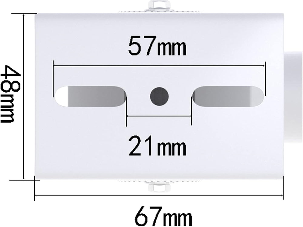 WiTi Extendable Mounting Pole for Security Surveillance Cameras,15.7-23.6 inc...