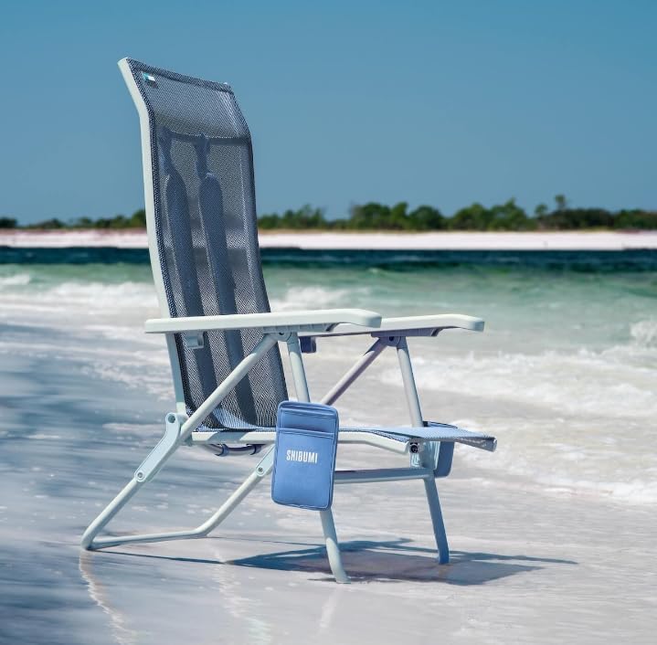 Shibumi Shade | Portable Beach Chair for Adults | Anti-Rust Marine Grade Fram...